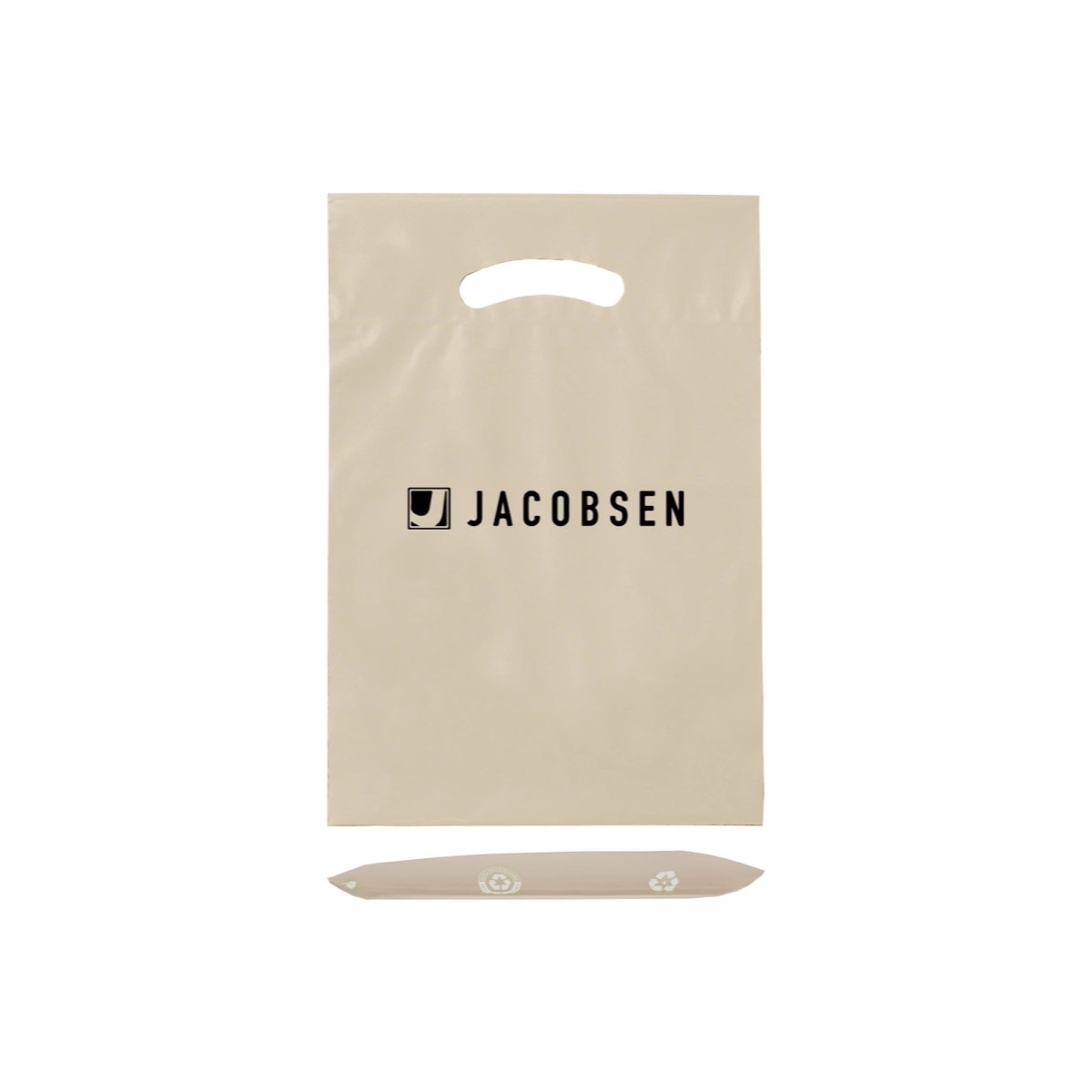 Fold Over Reinforced Die Cut Bag