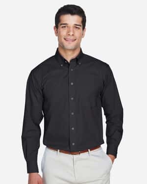 KD620 Crown Collection® Broadcloth Woven Dress Shirt 