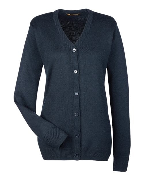 AM425W Women's Pilbloc V-Neck Button Cardigan Sweater 