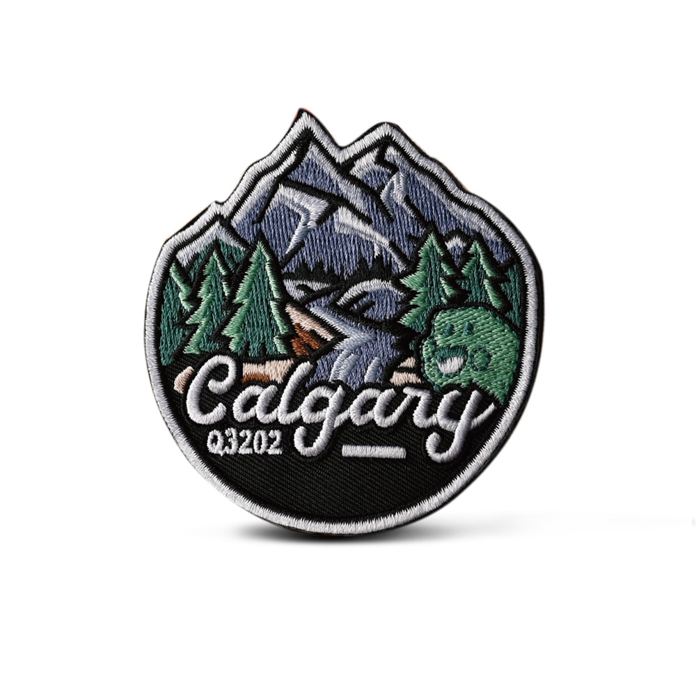75% Embroidered Patch - Free Shipping