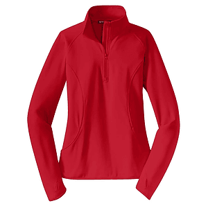 Sport-Tek Women's Sport-Wick Stretch 14-Zip Pullover