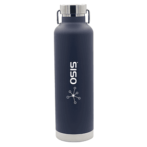 OSIS Thor Copper Vacuum Insulated Bottle 22oz Navy