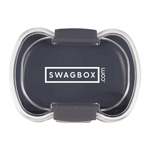 Mini Two Tier Bento Box Black