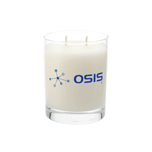 OSIS Minted Lavender and Sage 11 oz Glass Jar Candle
