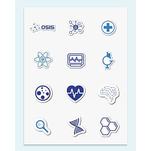 OSIS Sticker Sheet - White