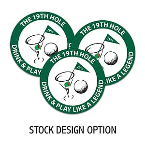 3" Removable Circle Stickers