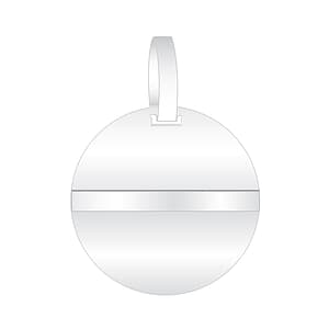 Circle Club Bag Tags