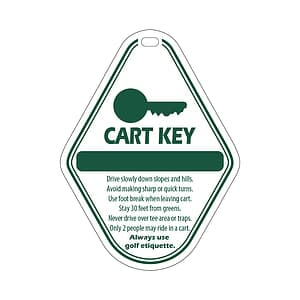 Club Cart Tags