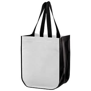 9.5X4.5X11.5 Matte Laminated Designer Tote Bag 