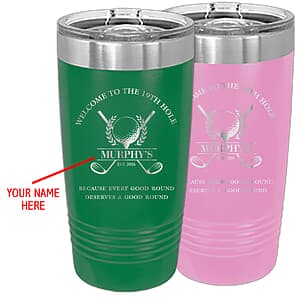 Polar Camel 20 oz. Tumbler - Every Good Round Deserves A Good Round Design