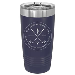 Polar Camel 20 oz. Tumbler - Good Times Good Food Good Friends
