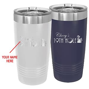 Polar Camel 20 oz. Tumbler - 19th Hole with Clubs