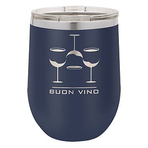Polar Camel 12 oz. Vacuum Insulated Stemless Wine Tumbler with Lid