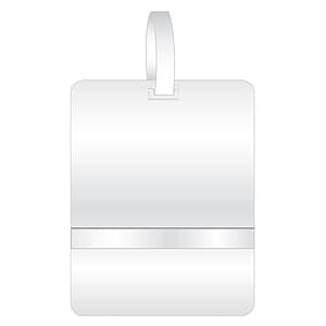 Rectangle Club Bag Tags