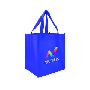 Shopping Tote Non-Woven,Coated Water-Resistant Polypropylene 4CP