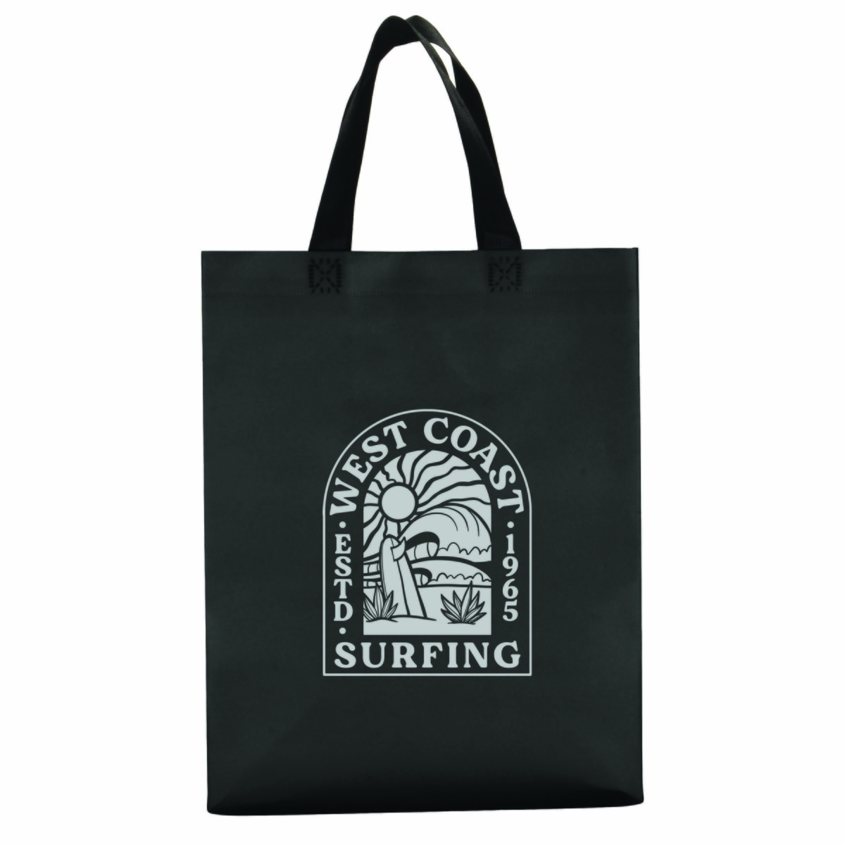 Foil Line Ultrasonic Heat Sealed Non-Woven 120gsm Polypropylene Tote