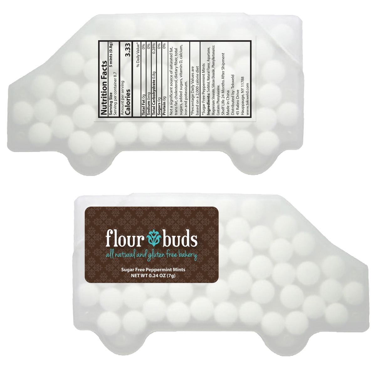 Truck Shaped Credit Card Mints