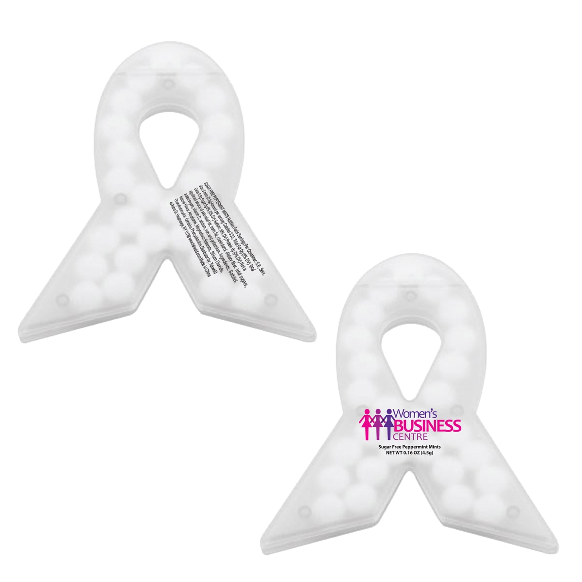 Ribbon Shaped Credit Card Mints