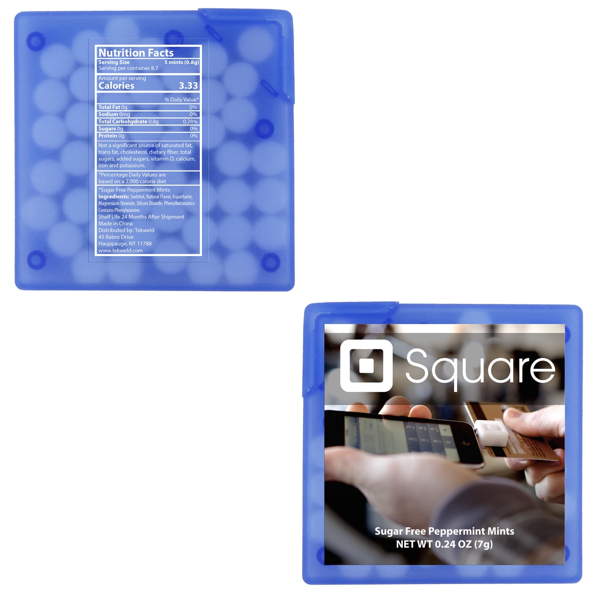 Square Credit Card Mints