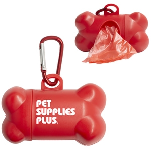 Pet Bag Dispenser With Metal Carabiner