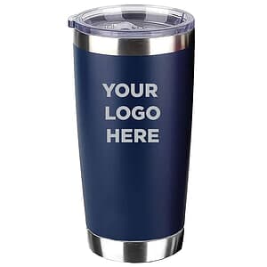 20 Oz. Stainless Steel Travel Tumbler - Includes 1 Color Logo